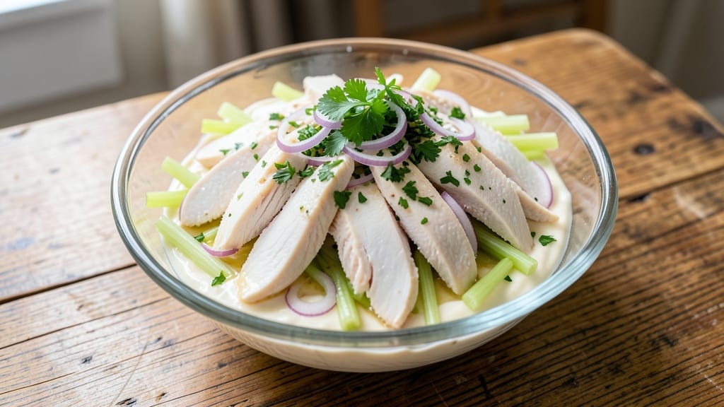 Betty Crocker's Chicken Salad Recipe: Crispy Herb Crown Over Creamy Pull-Apart Swirls