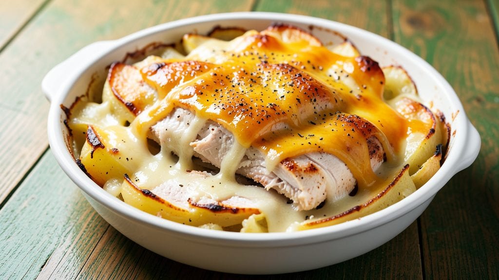 Betty Crocker's Scalloped Potatoes and Chicken Recipe: Layered Comfort With Golden Crispy Top
