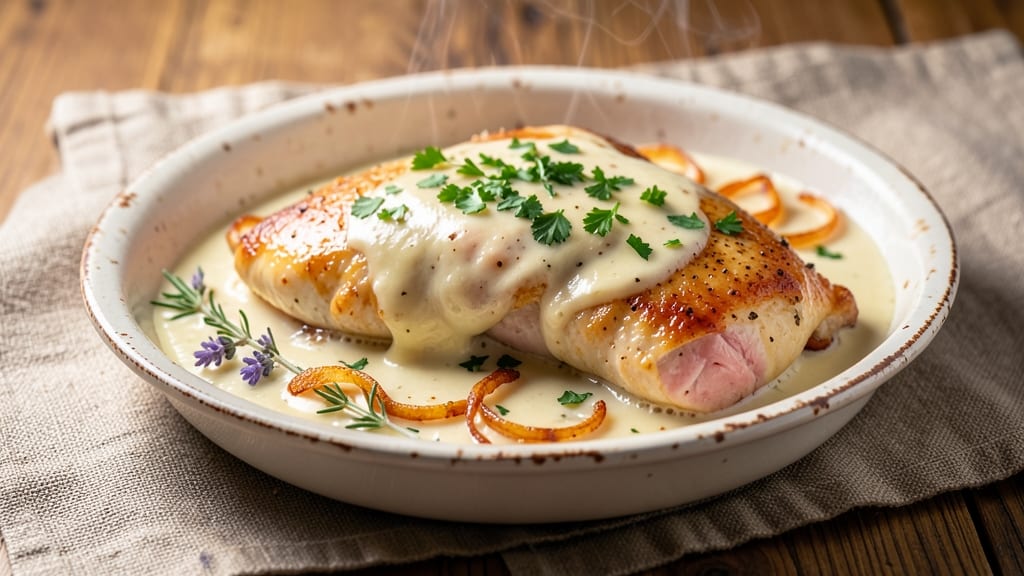 Campbell's Cream of Chicken Baked Chicken Recipe: Herb-Crusted Comfort With No Mess