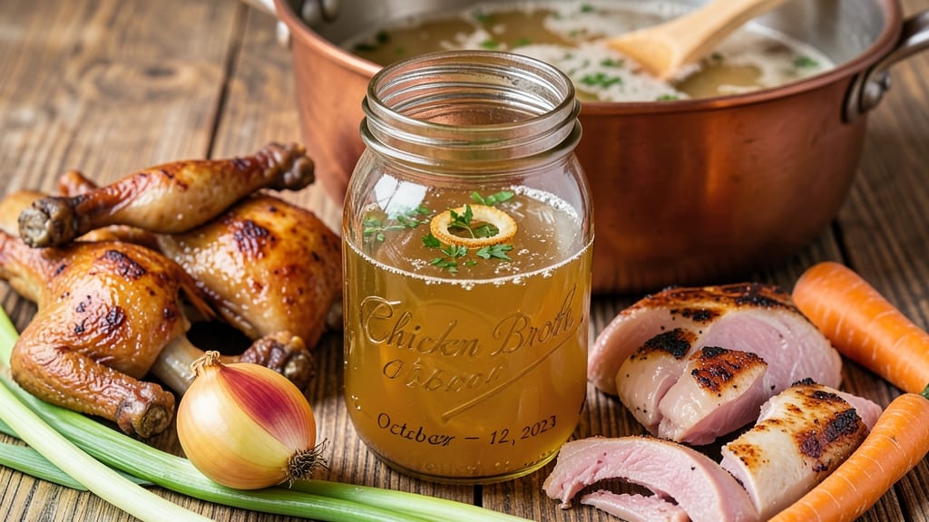 Chicken Broth Canning Recipe: Sterilized Flavor Locked in Jars