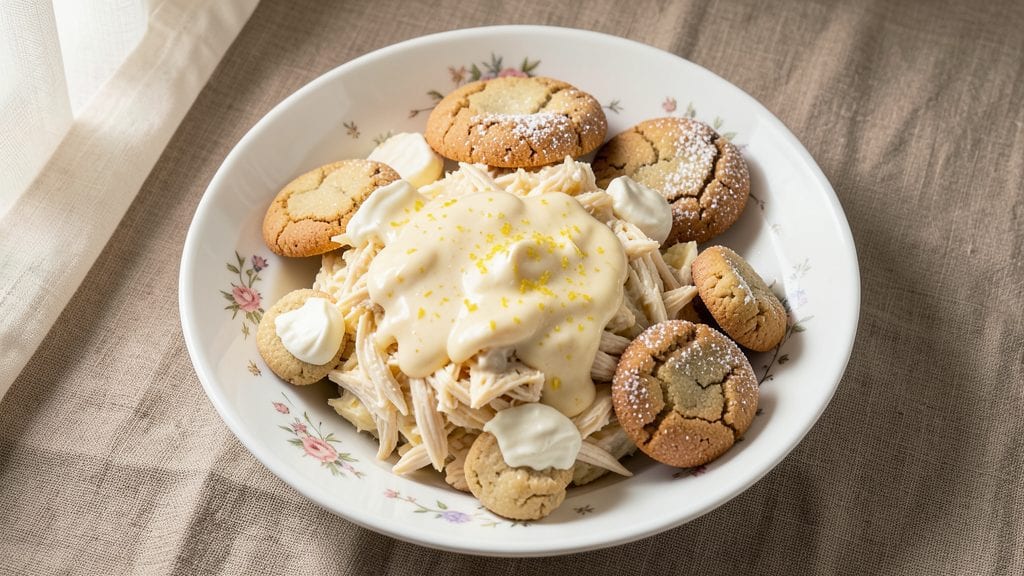 Chicken Salad Chick Buttercream Cookies Recipe: Sweet-Salty Swirls with Crunchy Herb Crown