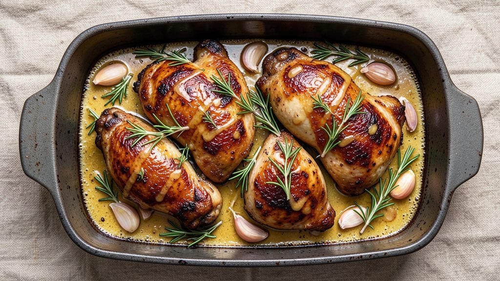 Ina Garten's Baked Chicken Thighs Recipe: Golden Crisp Skin and Juicy Centers