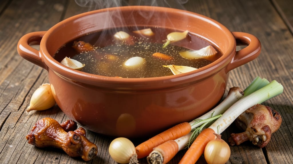 Old-Fashioned Chicken Broth Recipe: Deep, Savory Flavor From Homestyle Simmering