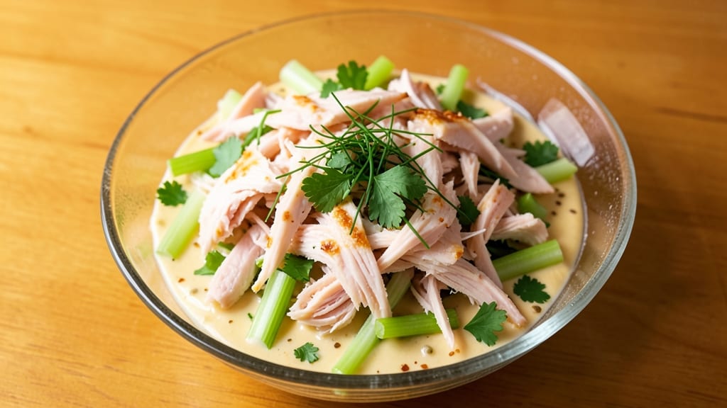 Paula Deen's Chicken Salad Recipe: Southern-Style Crunch With Buttery Herb Crown