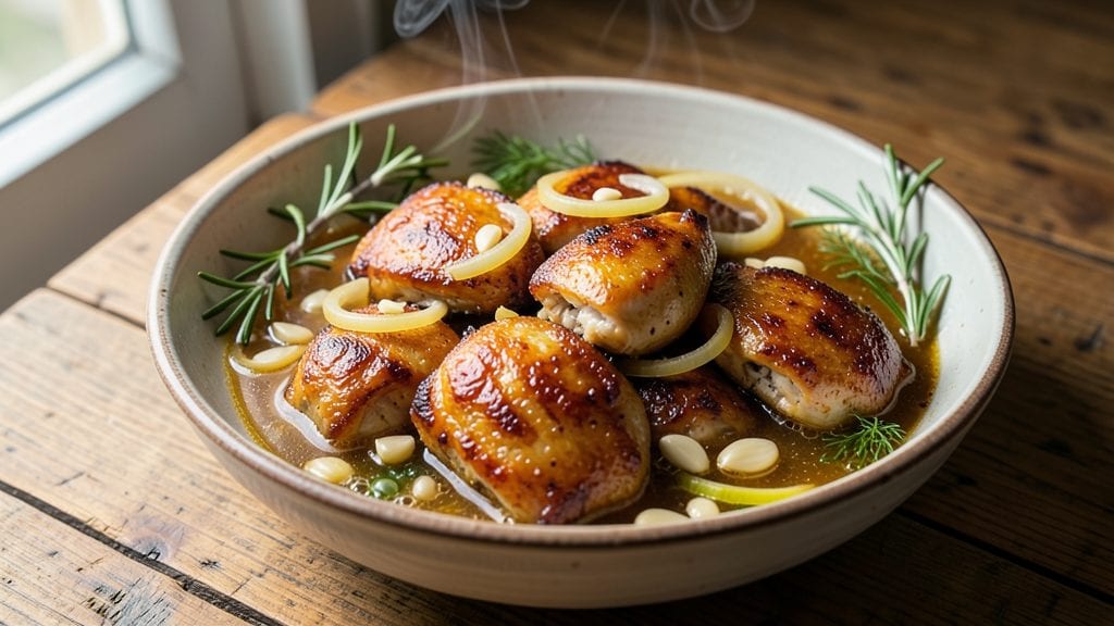 Pickled Chicken Recipe: Vinegar-Brine Tenderness With Crunchy Skin
