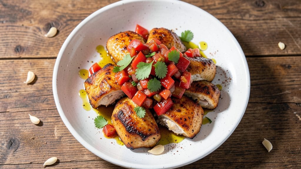 Salsa Chicken Recipe: Zesty Lime-Marinated Bites in 25 Minutes